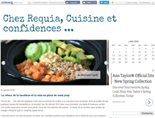Tablet Screenshot of chezrequia.com